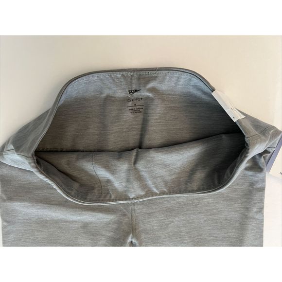 Nike Yoga Luxe CT0162 073 Women’s Sz 1X Plus Infinalon 7/8 Tights Grey $90 - Picture 5 of 9